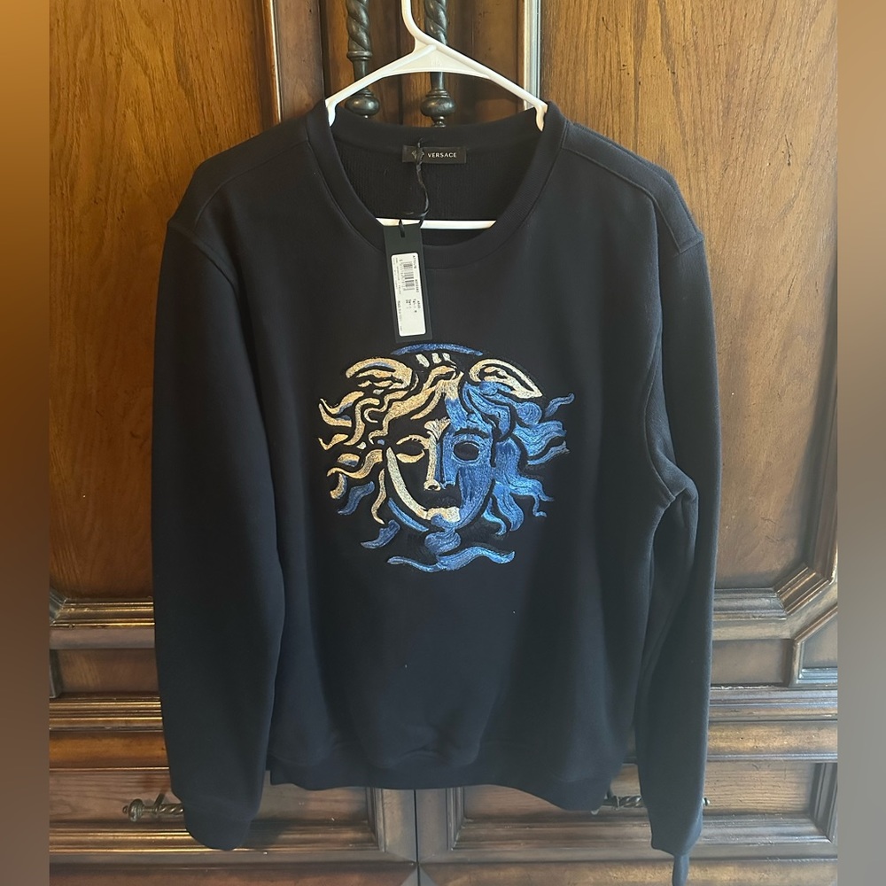Black versace sweater